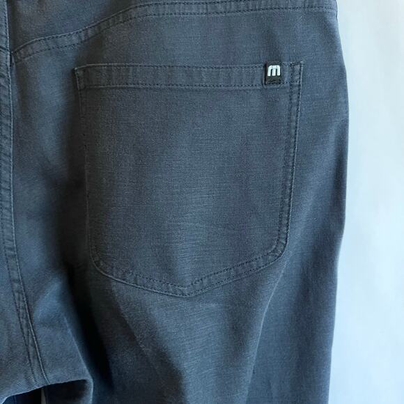 TravisMathew Men's Open to Close Golf Casual Pant Blue 5 Pocket Stretch Size 34 - Picture 8 of 14